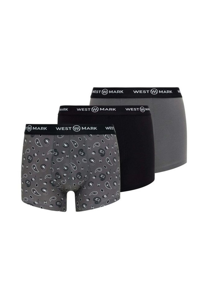 WESTMARK LONDON Boxershorts OSCAR 3-PACK WMETHNIC (3-PACK Set, 3-St) von WESTMARK LONDON