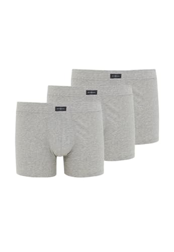 WESTMARK LONDON Boxershorts Herren 6er Pack, Baumwolle Herren Unterhosen für Männer, Regular Fit Retro Klassischer Slip, Elastischer Bund Unterwäsche, XL - Grau von WESTMARK LONDON