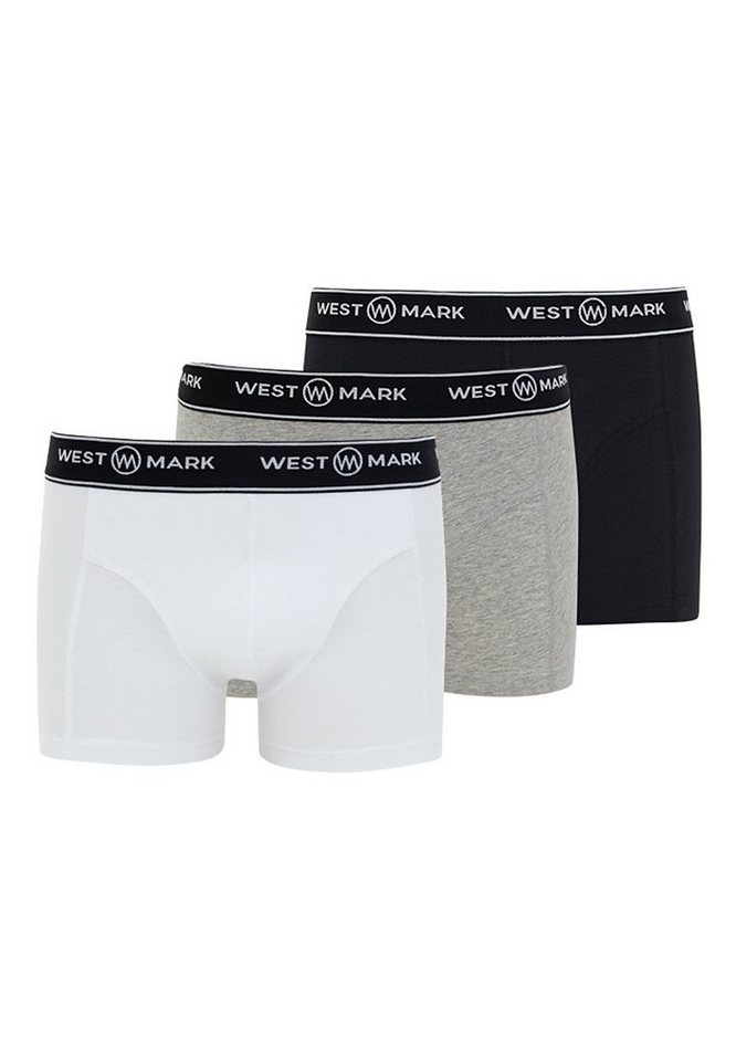 WESTMARK LONDON Retro Boxer 3er Pack Atlas (Spar-Set, 3-St) Retro Short / Pant - Baumwolle - ohne Eingriff von WESTMARK LONDON