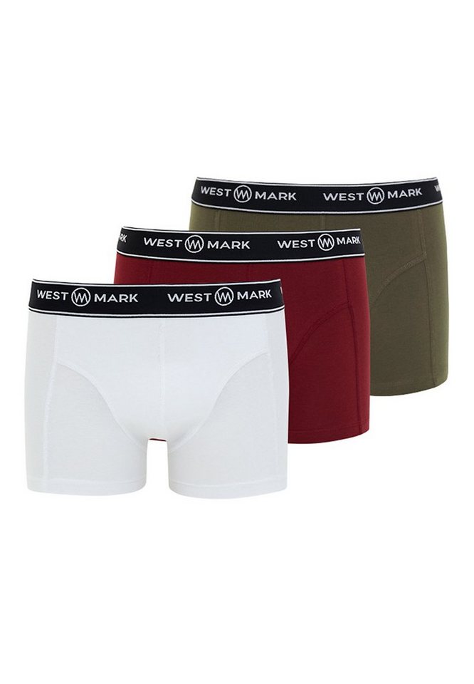 WESTMARK LONDON Retro Boxer 3er Pack Atlas (Spar-Set, 3-St) Retro Short / Pant - Baumwolle - ohne Eingriff von WESTMARK LONDON