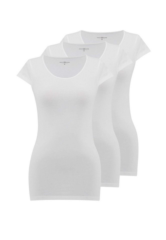 WESTMARK LONDON Unterhemd OLIVIA CAPSLEEVE TOP 3-PACK (3-St) von WESTMARK LONDON