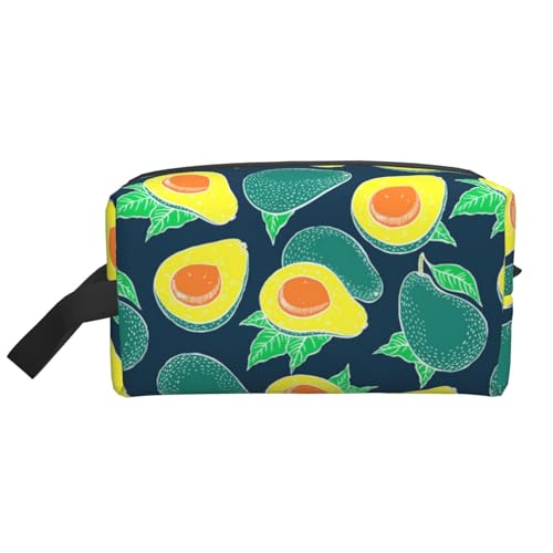 Avocado, Make-up-Tasche, Kosmetiktasche, tragbare Reise-Kulturtasche, Make-up-Tasche, Organizer von WEVFGHI