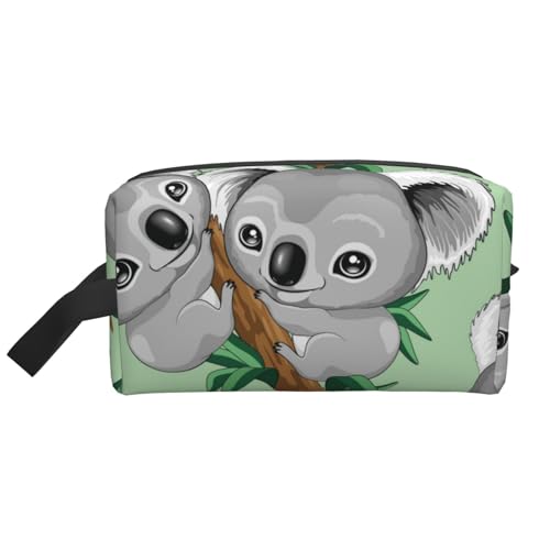 Süßer Koala, Make-up-Tasche, Kosmetiktasche, tragbare Reise-Kulturtasche, Make-up-Tasche, Organizer von WEVFGHI