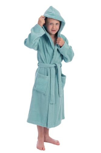 wewofashion Kinder Mädchen Junge Bademantel by Otto Werner 8530 Gletscher Gr. 158/164 von WEWO-Fashion