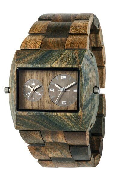 WEWOOD Holz-Armbanduhr JUPITER RS ARMY | 100% hautverträglich von WEWOOD