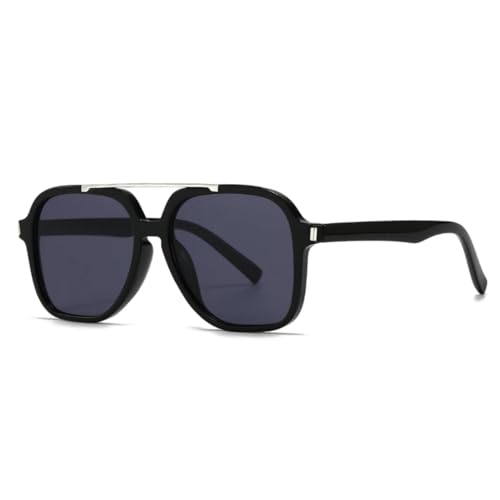 WFFZTZW Grenzüberschreitende Sonnenbrille mit großem Rahmen für Straßenfotografie für Frauen (schwarz) von WFFZTZW