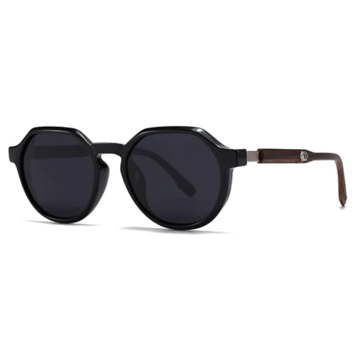 WFFZTZW Straßenfotografie Moderne Retro-Sonnenbrille für Damen und Herren (schwarz) von WFFZTZW