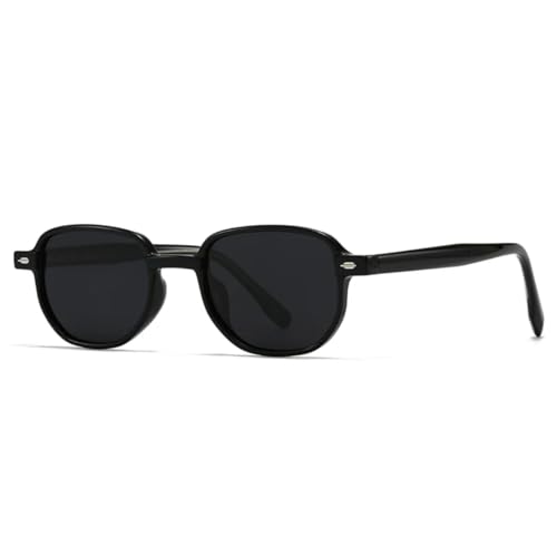 WFFZTZW Trendyy Street Photography Modern Charm Retro Sonnenbrille für Damen und Herren (schwarz) von WFFZTZW