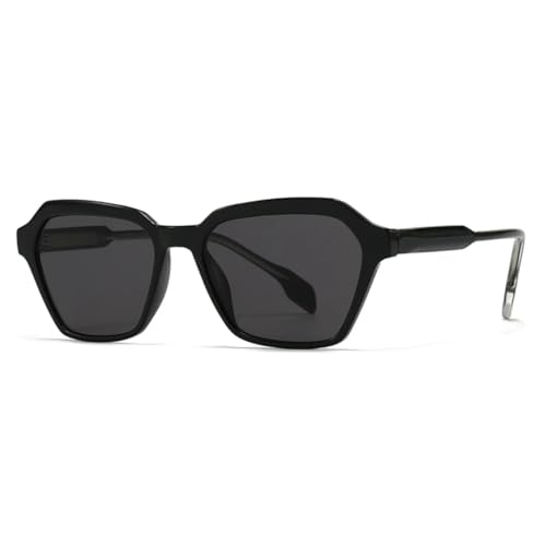 WFFZTZW Trendyy Street Photography Retro Acryl Sonnenbrille für Damen Herren Modern (schwarz) von WFFZTZW