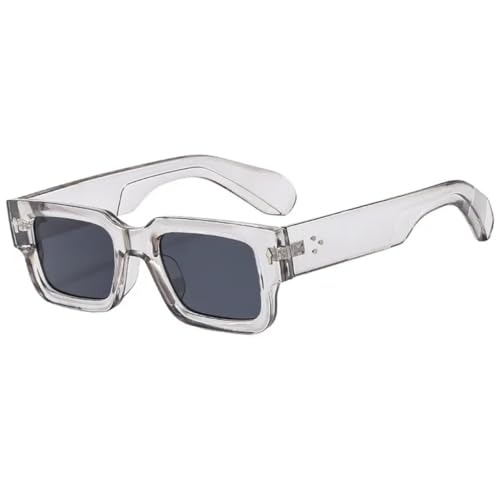 WFFZTZW Vintage-Sonnenbrille für Männer und Frauen, modisches Autofahren (TransGray) von WFFZTZW