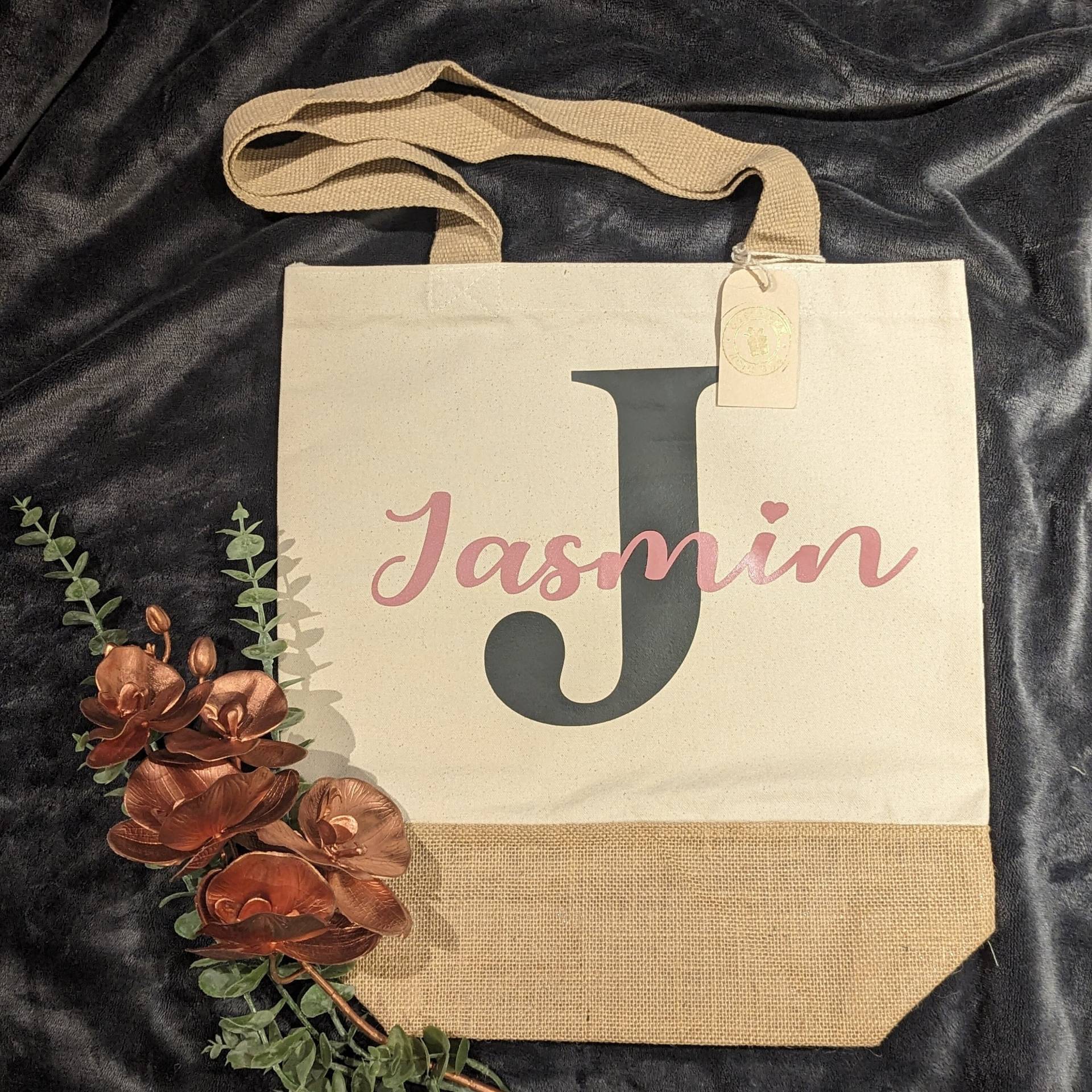 Perfekt Für Weihnachten - Jutetasche Mit Name Perfekt Für Weihnachten - Jutetasche Mit Name von WGbastlereienMSP