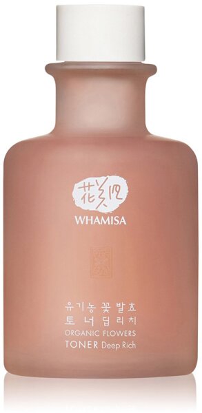 WHAMISA Organic Flowers Toner Deep Rich 300 ml von WHAMISA