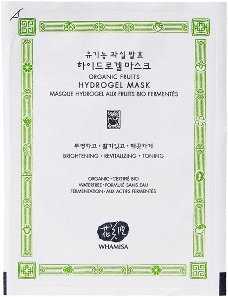 WHAMISA Organic Fruits Hydrogel Facial Mask 33 g von WHAMISA