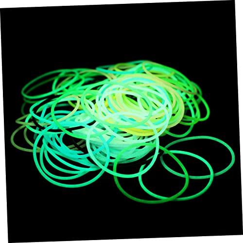 WHAMVOX 150stücke Leuchtende Silikonarmbänder Für Und Mädchen Vielseitige Haargummis Und Armbänder Für Partys Sport Und Alltäglichen Gebrauch Für Nachtläufe Und Festivals von WHAMVOX