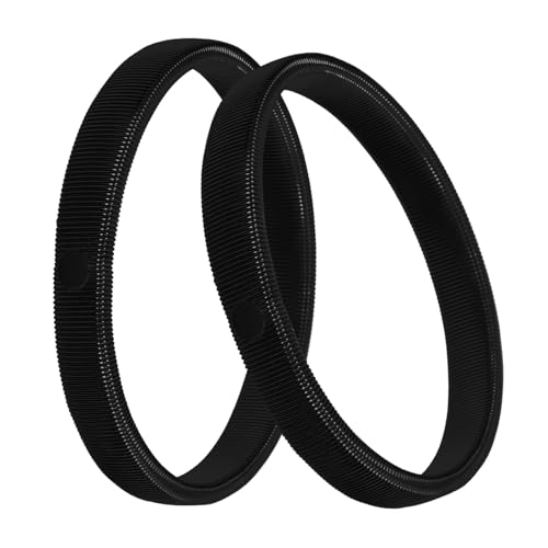 WHAMVOX 2 Stück Elastisches Hemdarmband Verstellbare Rutschfeste Ärmelhalter für Herren und Damen Armband aus Leichtem Legierungsstahl Modisches Shirt Accessoire für Arbeit und von WHAMVOX