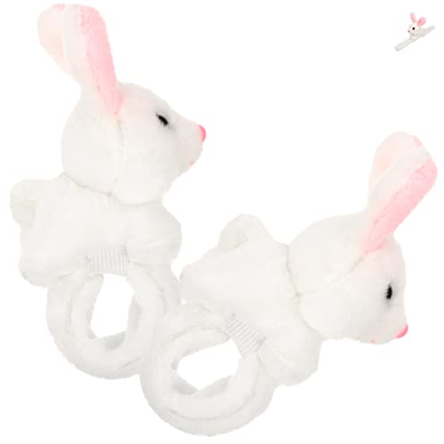 WHAMVOX 2 Stück Plüsch Tierarmband Slap Bracelet für Partygeschenk für Geburtstage und Feste Sicher und Einfach zu Tragen von WHAMVOX