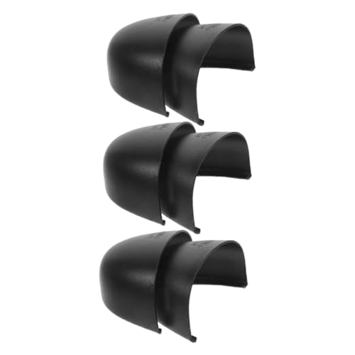 WHAMVOX 3 Paare Stahlkappenschutz für Arbeitsschuhe Vielseitig Passende Zehenschutzkappen Stoß Durchtrittsicher Langlebige Sicherheitskappen für Damen und Herren Umfassender Fußschutz von WHAMVOX