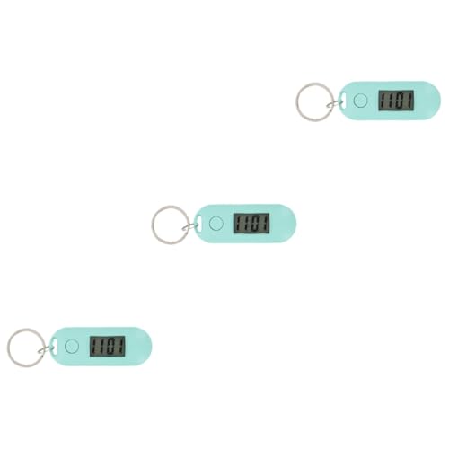 WHAMVOX 3stücke Schlüsselanhänger Digitaluhr Für Studenten Mute Keychain Watch Kreativem Design Leicht Und Kompakt Für Prüfungen Und von WHAMVOX