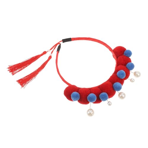 WHAMVOX Chinesisches Neujahrs-haarband Mit Quasten Verstellbar Und Für Rollenspiele Und Bühnenaufführungen Design Für Und Mädchen Haarschmuck Für Festliche Anlässe von WHAMVOX