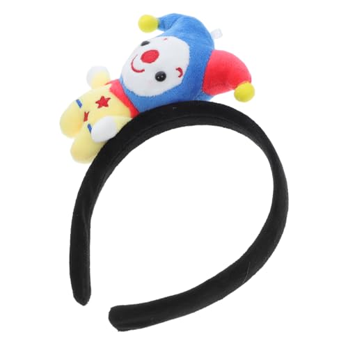 WHAMVOX Kopfschmuck Clown Halloween Dekoratives Stirnband Zirkus-haarband -accessoires Hauben-elemente Für Kostüme von WHAMVOX