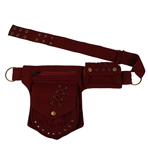 WHAMVOX Funktionale Umhängetasche Für Smartphones Vintage Bauchtasche Multifunktionale Crossbody-Tasche Große Reisetasche Für Outdoor-aktivitäten Elegant Und Leicht Für Männer Und von WHAMVOX