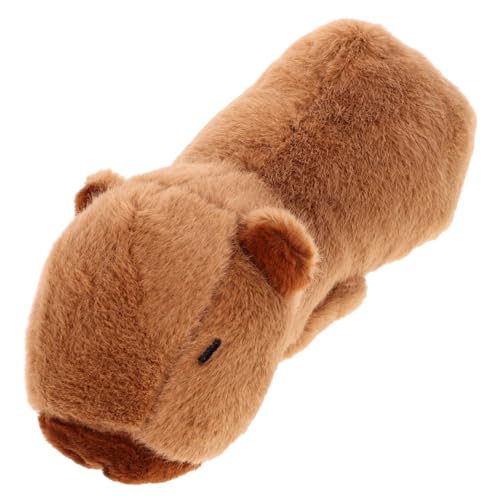 WHAMVOX Plüsch Capybara Slap Bracelet Handgelenkband Leichtes Tiermotiv Partyspielzeug Weiches Kuscheltier Armband für Halloween Geburtstagsfeier Bequem und Einfach Anzulegen von WHAMVOX