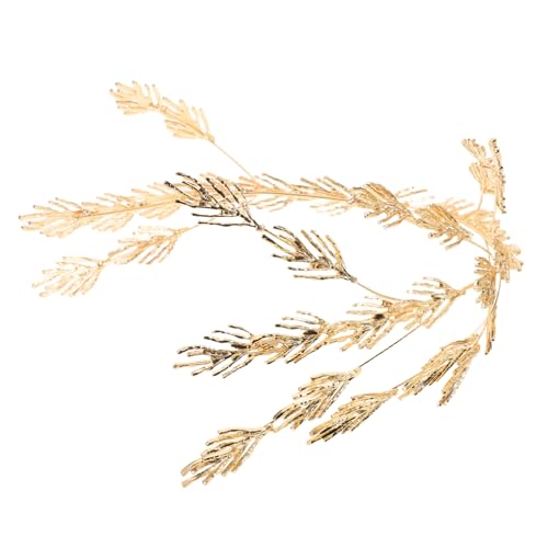 WHAMVOX Verstellbare Legierungs Krone mit Elegantem Blattdesign Vintage Haarreif für Frauen Geeignet für Hochzeit Geburtstagsparty Abschlussball und Festliche Anlässe Langlebiges Braut von WHAMVOX