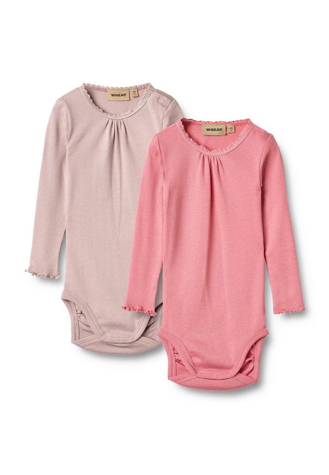 WHEAT Blusenbody WHEAT 2 Rib Body L/S Lotta von WHEAT