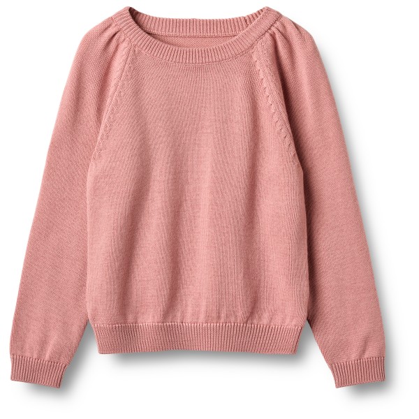 WHEAT - Kid's Mira - Wollpullover Gr 128 rosa von WHEAT