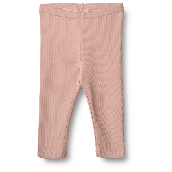 WHEAT - Kid's Rib Jersey Leggings Jules - Leggings Gr 68 rosa von WHEAT