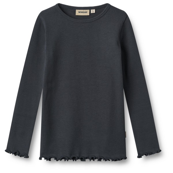 WHEAT - Kid's Rib T-Shirt L/S Ida - Longsleeve Gr 128 grau WHEAT - Kid's Rib T-Shirt L/S Ida - Longsleeve Gr 128 grau von WHEAT