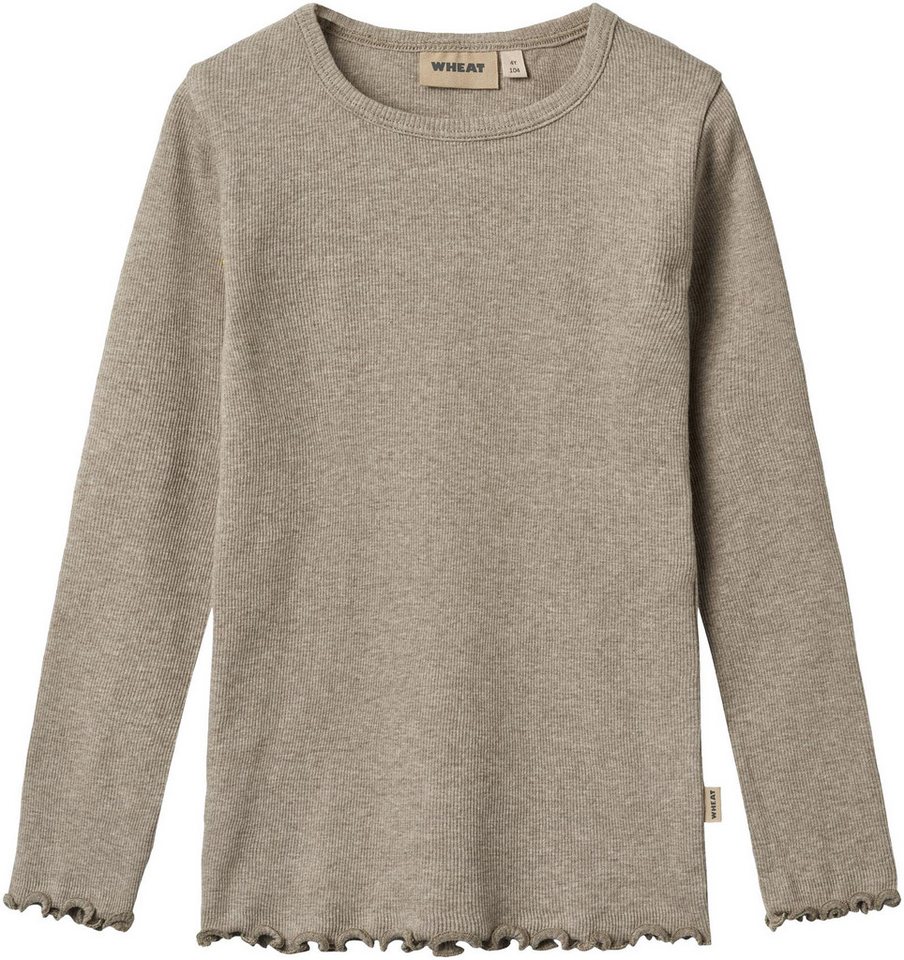 WHEAT Langarmshirt Rib T-Shirt L/S Ida WHEAT Langarmshirt Rib T-Shirt L/S Ida von WHEAT