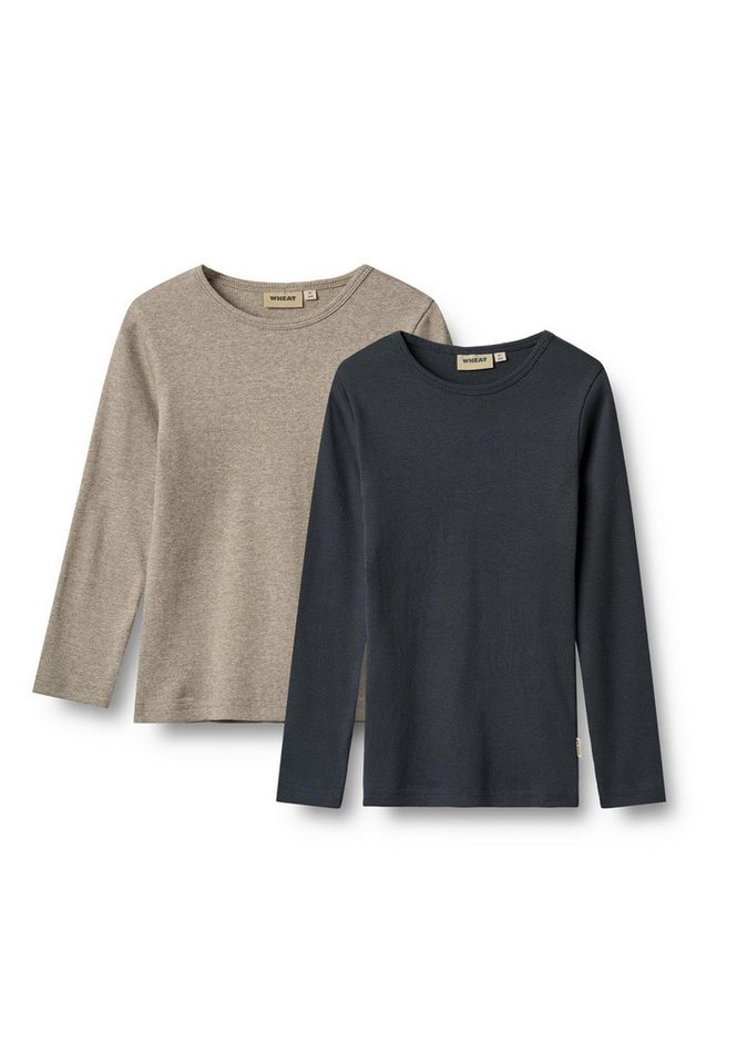 WHEAT Longsleeve WHEAT 2 Rib T-shirt L/S Stig von WHEAT