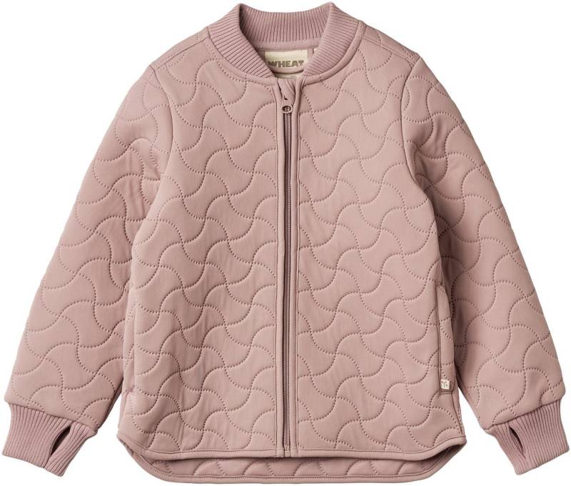 WHEAT Outdoorjacke Loui mit cooler Steppung und praktischen Daumenlöchern, hinten länger von WHEAT