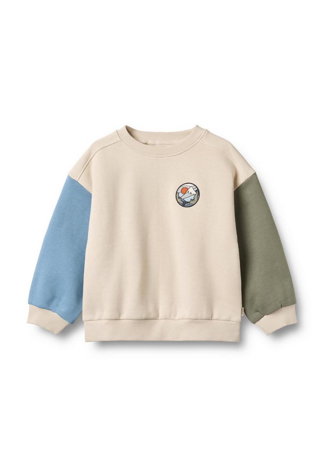 WHEAT Sweater WHEAT Sweatshirt L/S badge Elliot (1-tlg) von WHEAT