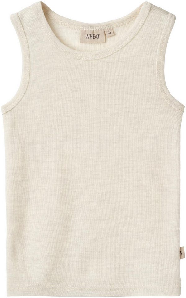 WHEAT Tanktop Wool Singlet Iggy aus reiner Merinowolle von WHEAT