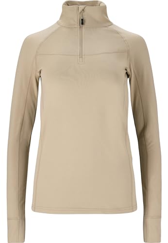 WHISTLER Damen Funktions-Langarmshirt Blume 1136 Simply Taupe 38 von WHISTLER