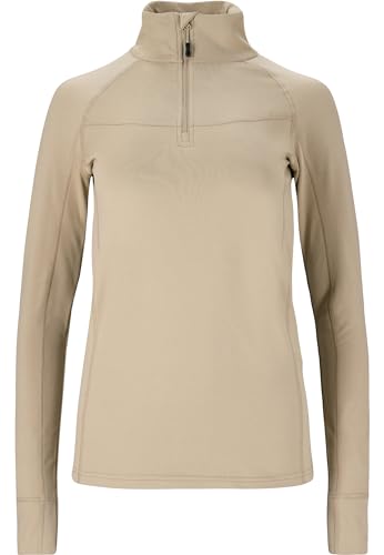 WHISTLER Damen Funktions-Langarmshirt Blume 1136 Simply Taupe 40 von WHISTLER