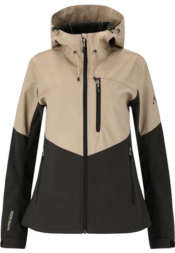 WHISTLER Damen Damen Softshelljacke Rosea I Wasserfeste Funktionsjacke für Outdoor-Aktivitäten, winddicht und atmungsaktiv 1136 Simply Taupe 42 von Whistler