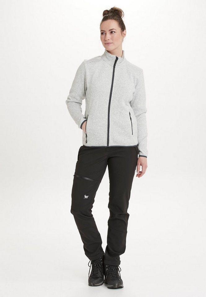 WHISTLER Fleecejacke Maleo W im sportlichen Wollstrick-Look von WHISTLER