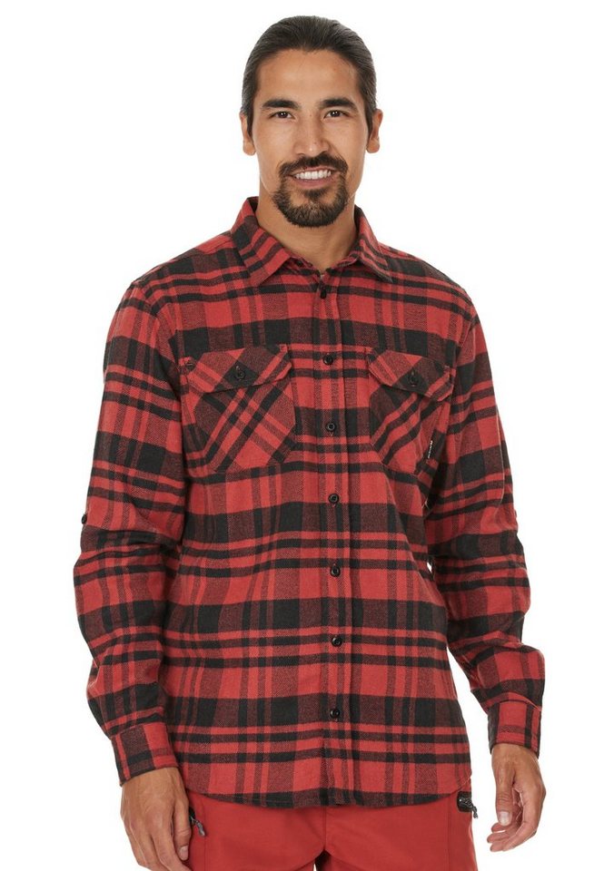 WHISTLER Fleeceshirt Flannel (1-tlg) aus atmungsaktivem Funktionsmaterial von WHISTLER