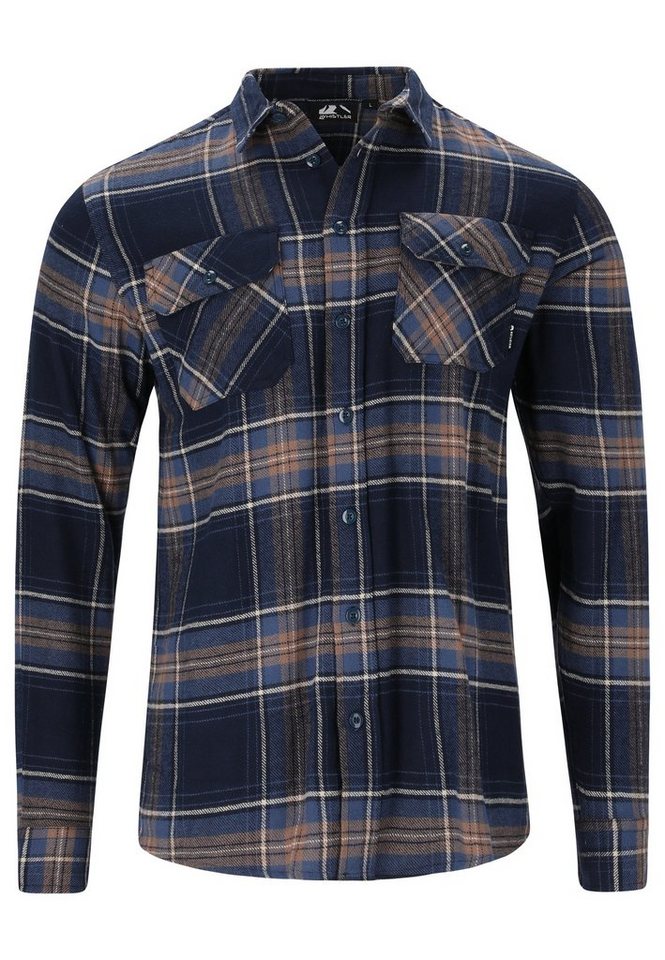 WHISTLER Fleeceshirt Jamba aus atmungsaktivem Flannel von WHISTLER