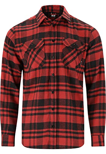 WHISTLER Herren Outdoorhemd Flannel 5163 Chili Oil L von WHISTLER