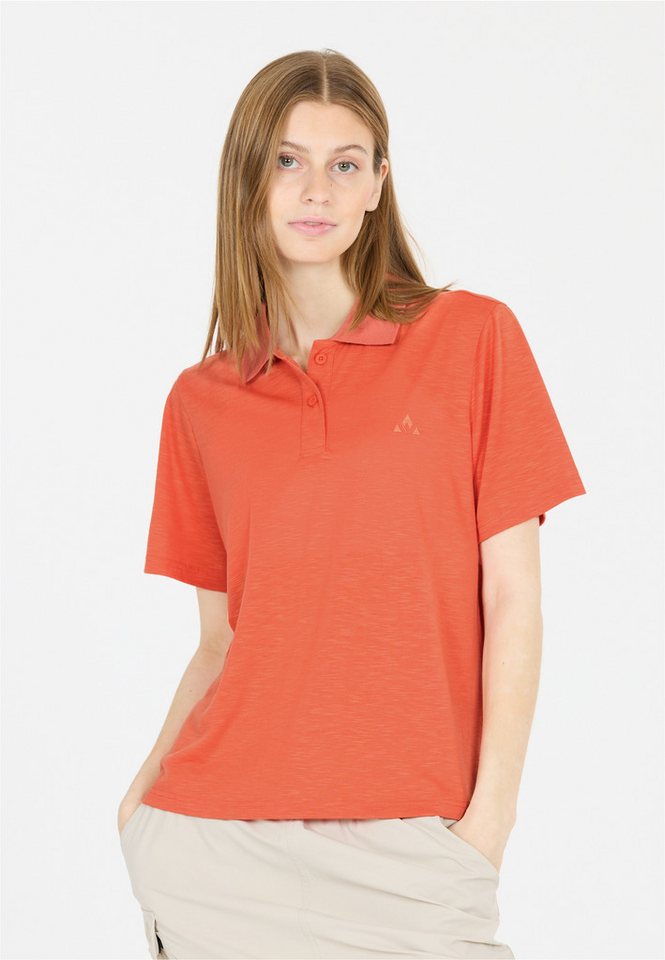 WHISTLER Langarm-Poloshirt Vale Aus leichtem Material von WHISTLER