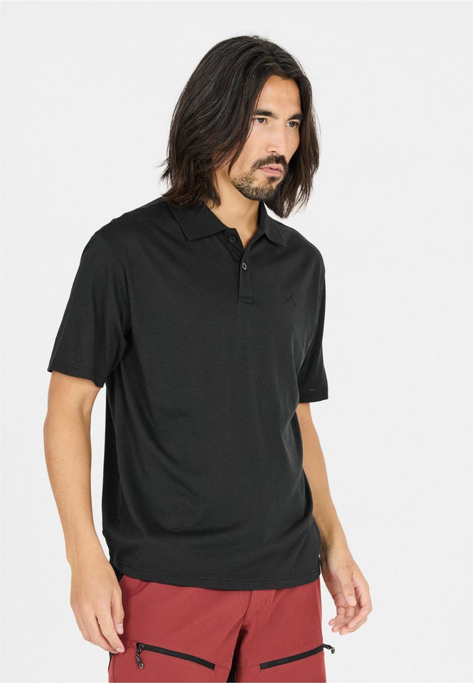 WHISTLER Langarm-Poloshirt Vale Aus leichtgewichtigem Material von WHISTLER