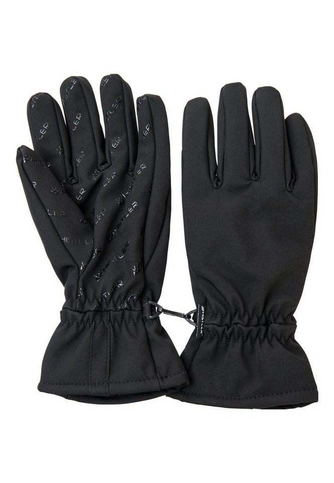 WHISTLER Laufhandschuhe BASIL Softshell Multisport mit wind- und wasserdichter Membrane von WHISTLER