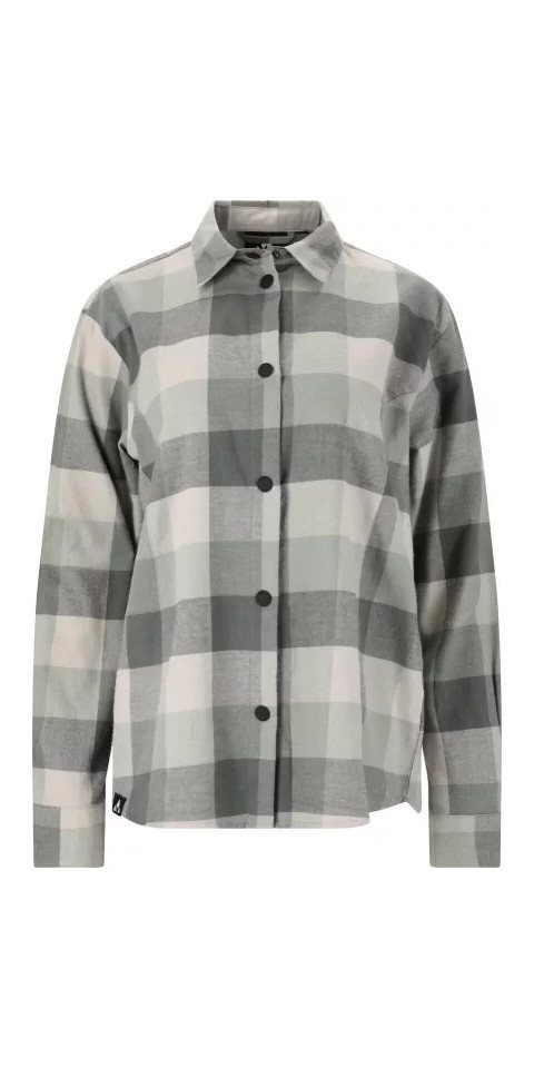 WHISTLER Outdoorbluse Riglet W Chequered Shirt SLATE GRAY von WHISTLER