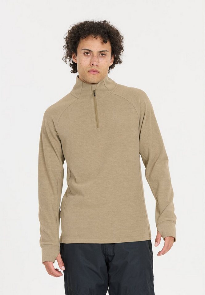 WHISTLER Rollkragenpullover Kajsa M Half Zip Midlayer Fallen Rock von WHISTLER