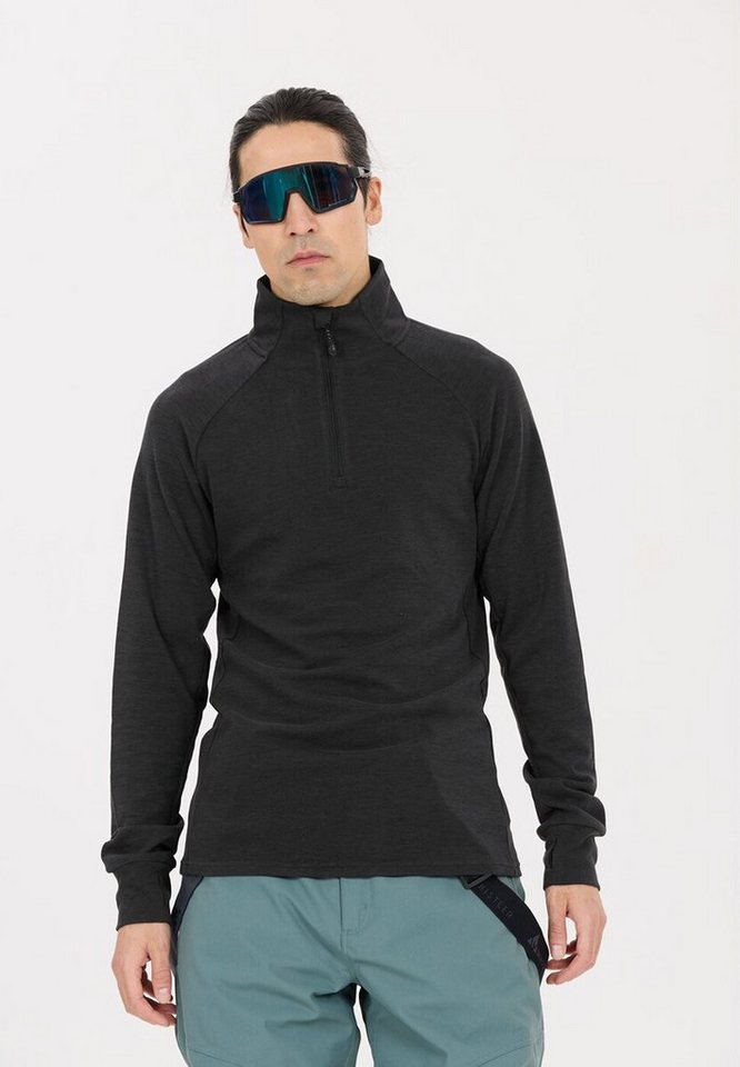 WHISTLER Rollkragenpullover Kajsa M Half Zip Midlayer Phantom von WHISTLER