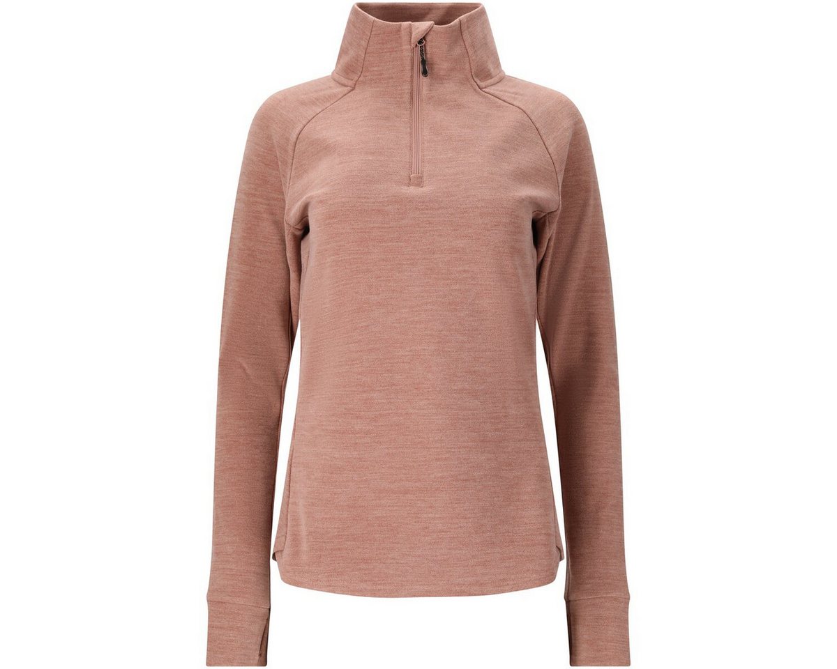 WHISTLER Rollkragenpullover Kajsa W half Zip Midlayer burtwood von WHISTLER